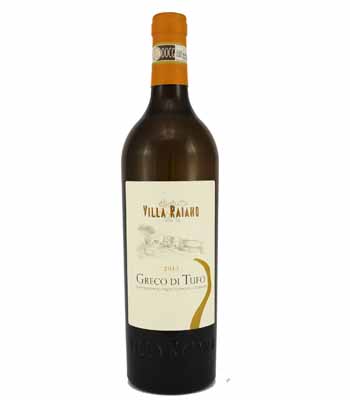 Víno bílé Greco di Tufo Villa Raiani 750ml